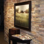 Doctor Zysset's hallway and artwork